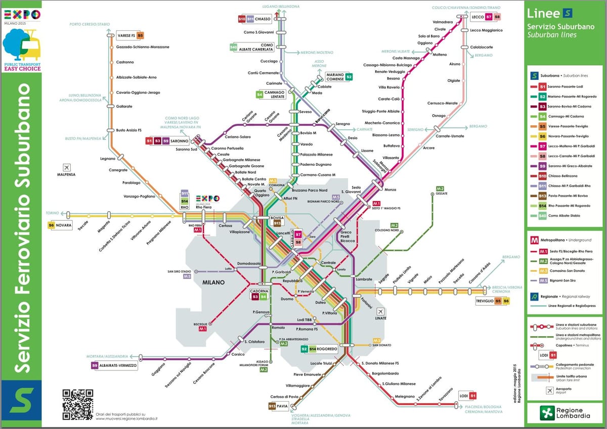 地図trenord