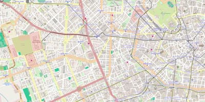 サンシーロ-ミラノ地図