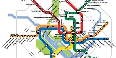 ミラノ地方鉄道の地図