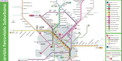 地図trenord